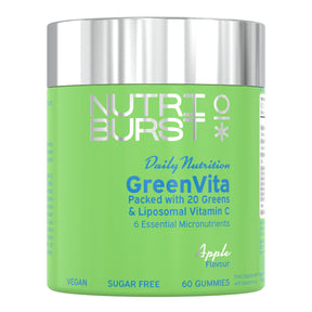 Nutriburst Greenvita 60 Gummies Apple