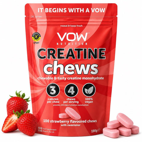 VOW Nutrition Creatine Chews 100 Tabs Strawberry