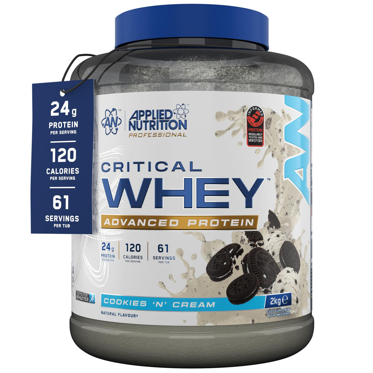 Applied Nutrition Critical Whey 2kg CookiesnCream