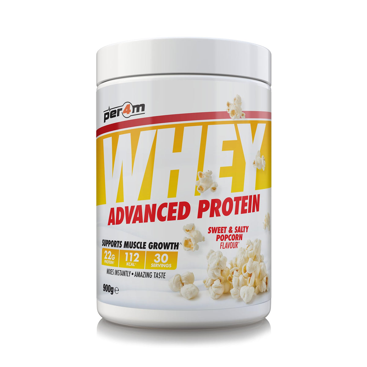 Per4m Advanced Whey Protein 900g Sweet & Salty Popcorn — Per4m — image 1