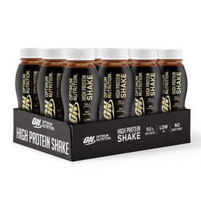 Optimum Nutrition Protein Shake 12x500ml Chocolate