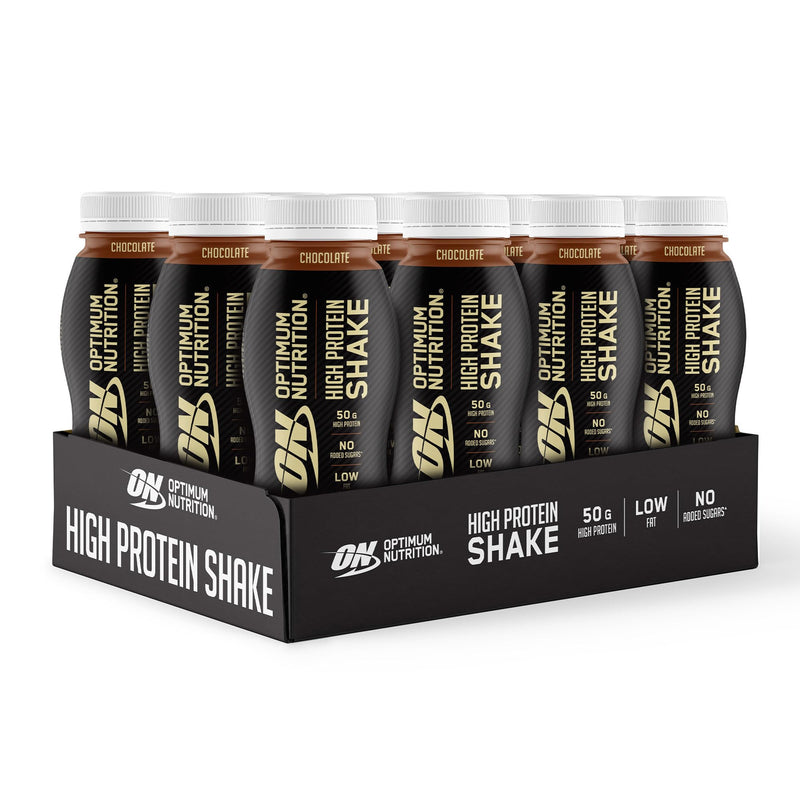 Optimum Nutrition Protein Shake 12x500ml Chocolate