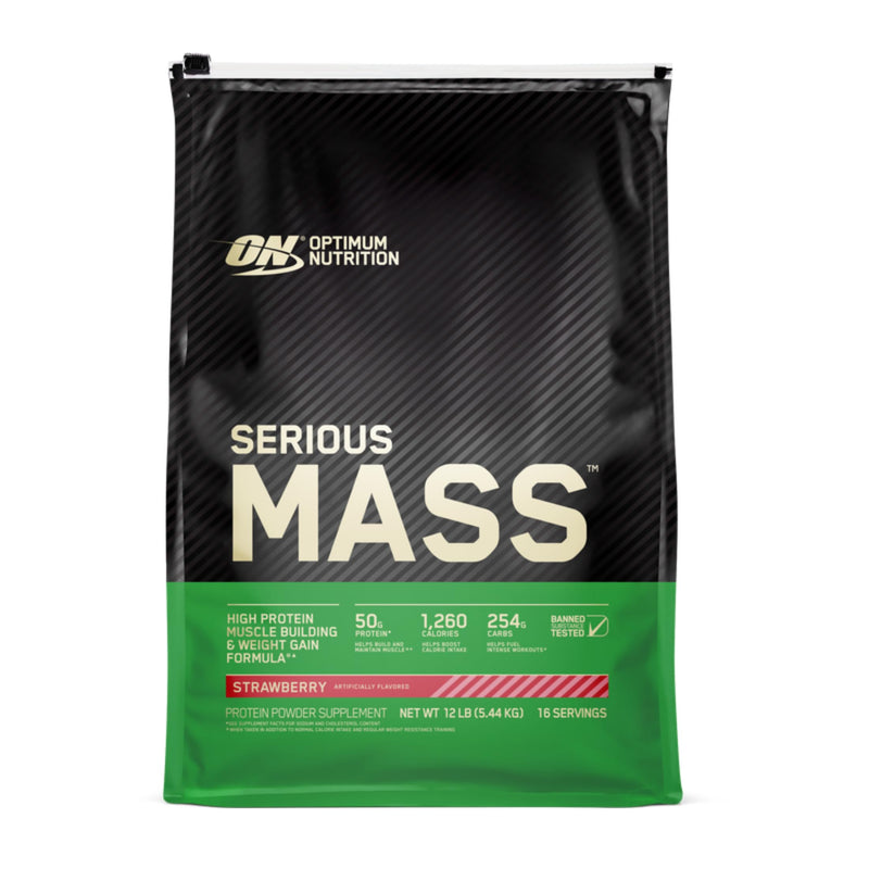 Optimum Nutrition Serious Mass 5.45kg Strawberry