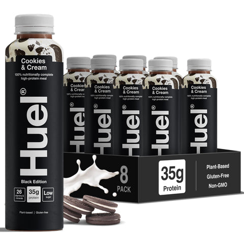 HUEL Ready-to Drink Black Edition 8x500ml Cookies & Cream