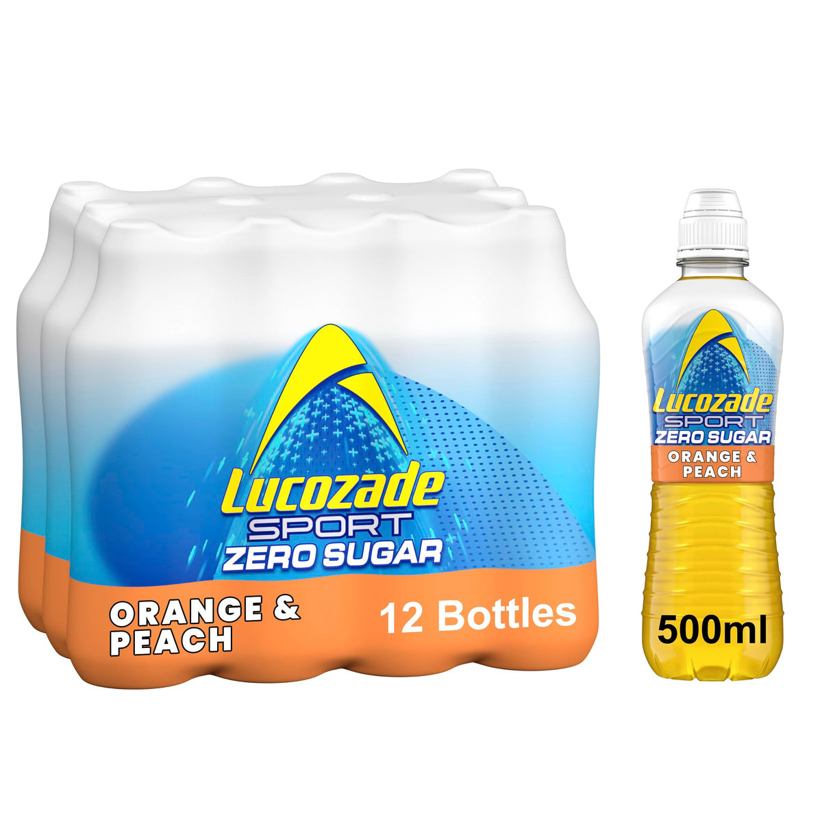 Lucozade Sport Zero 12x500ml Citrus