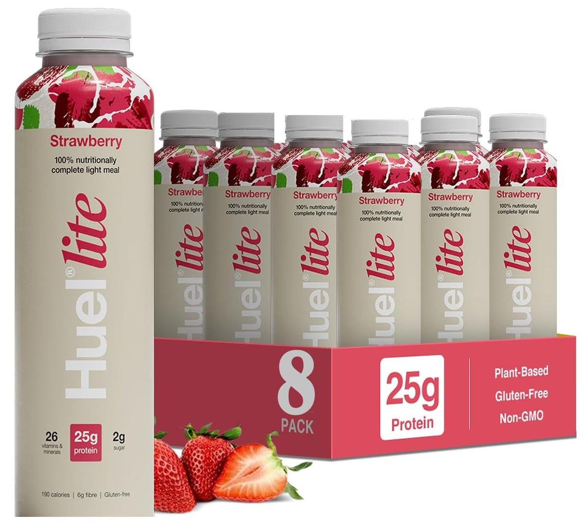Huel Lite Ready-to Drink 8x500ml Strawberry