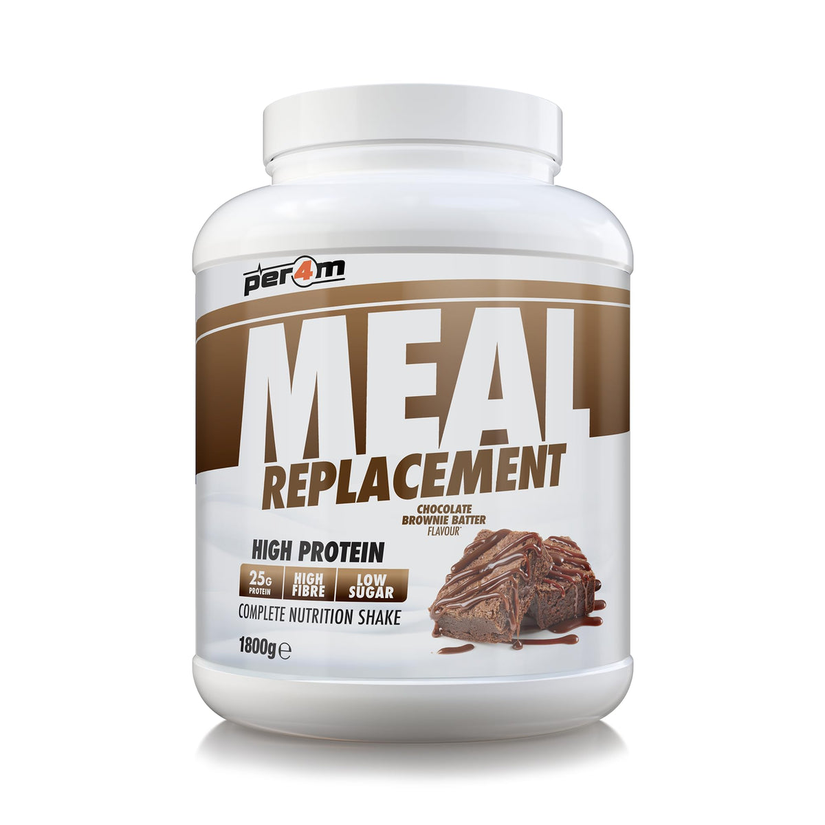 Per4m Meal Replacement  1.8kg Chocolate Brownie Batter