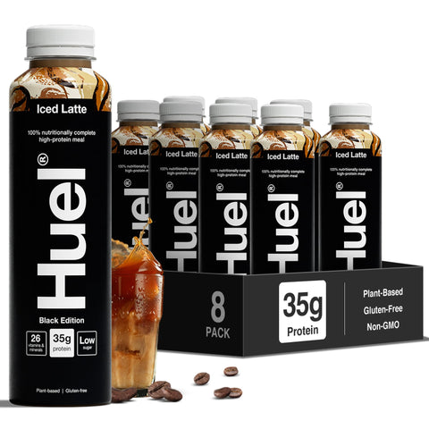HUEL Ready-to Drink Black Edition 8x500ml Iced Latte