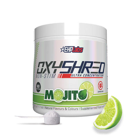 EHP Labs OxyShred Non-Stim 324g Raspberry Kisses
