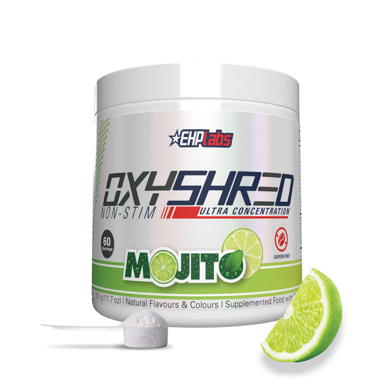EHP Labs OxyShred Non-Stim 324g Raspberry Kisses