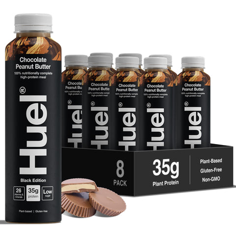 HUEL Ready-to Drink Black Edition 8x500ml Chocolate Peanut Butter