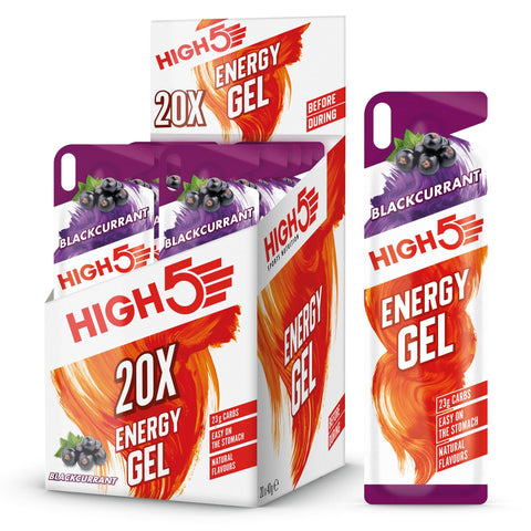 HIGH5 Energy Gel 20x40g Blackcurrant