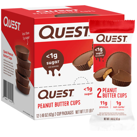 Quest Nutrition Peanut Butter Cup 12x42g Peanut Butter