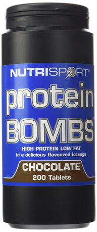 NutriSport Protein Bombs 200 Tabs Chocolate
