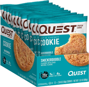 Quest Nutrition Protein Cookie 12x58g Snickerdoodle