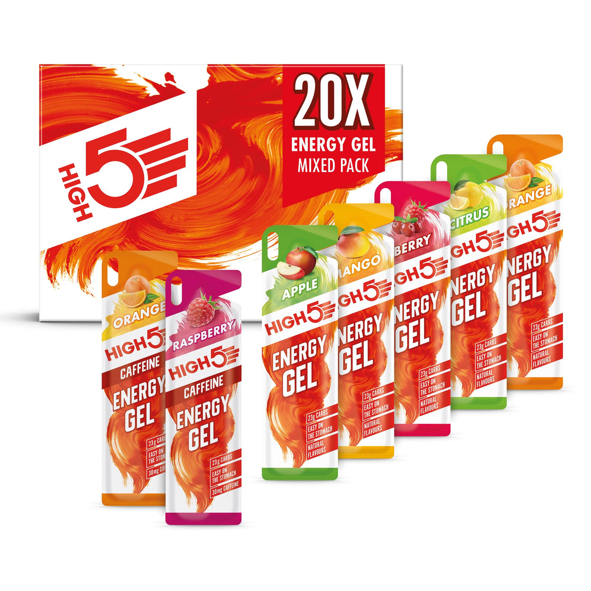 HIGH5 Energy Gel 20x40g Mixed Flavours