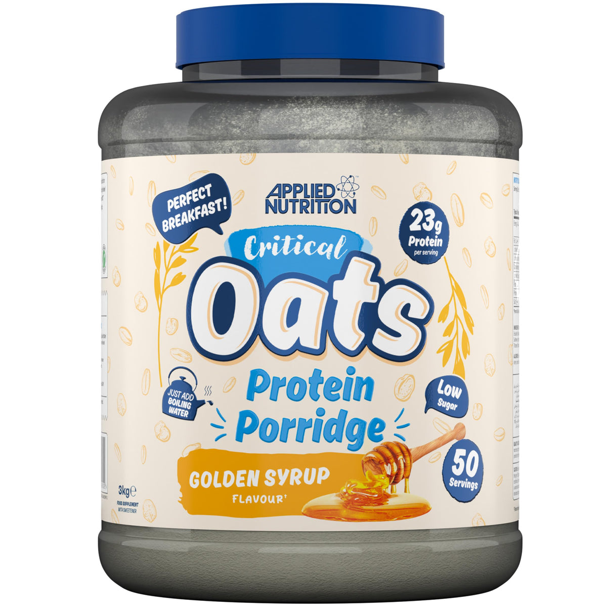 Applied Nutrition Critical Oats 3kg Golden Syrup