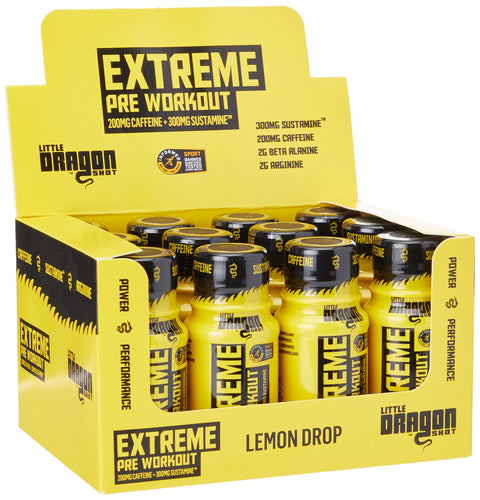 Little Dragon Extreme Pre-Workout Shot 12x60ml Lemon Drop