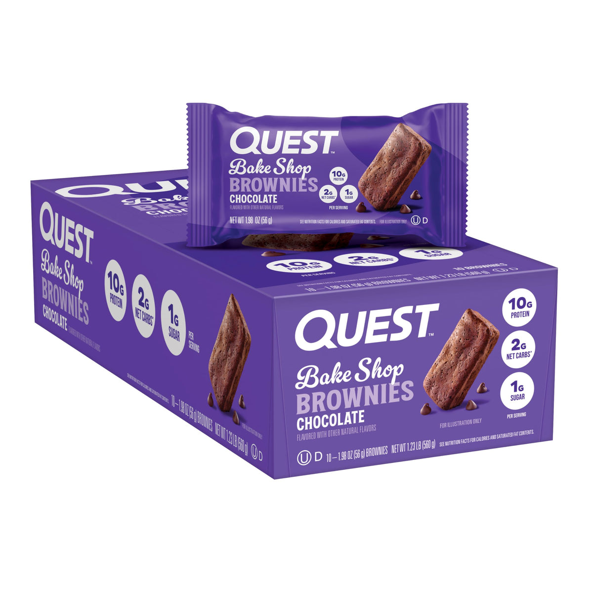 Quest Nutrition Brownie  10x56g Chocolate