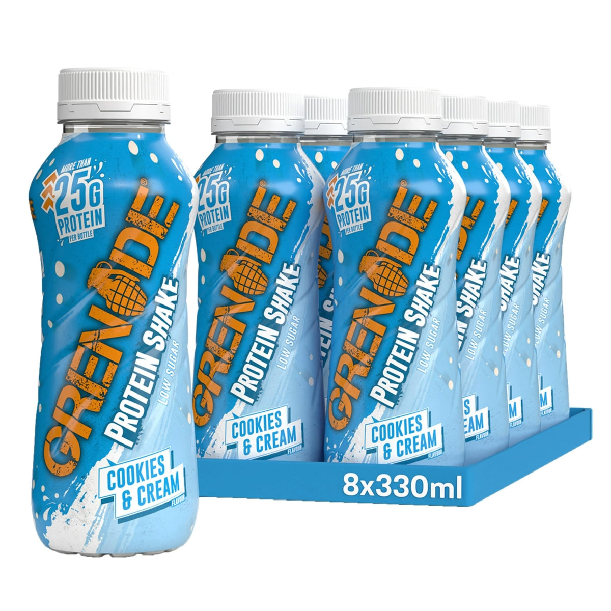 Grenade Protein Shake 8x330ml Cookies & Cream