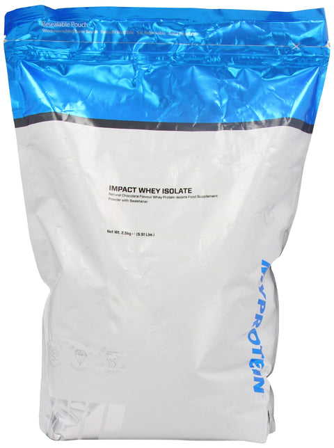 MyProtein Impact Whey Isolate 2.5kg Natural Chocolate