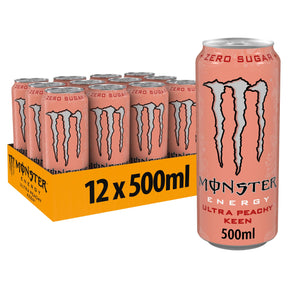Monster Energy Ultra 12x500ml Peachy Keen