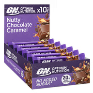 Optimum Nutrition Crunch Bar 10x70g Nutty Choc Caramel