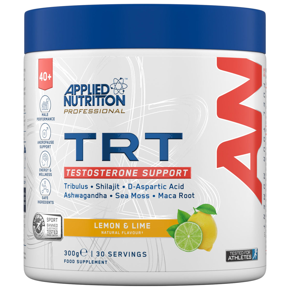 Applied Nutrition TRT (40+ RANGE) 300g Lemon & Lime