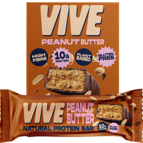 Vive Natural Protein Snack Bar 12x49g Peanut Butter