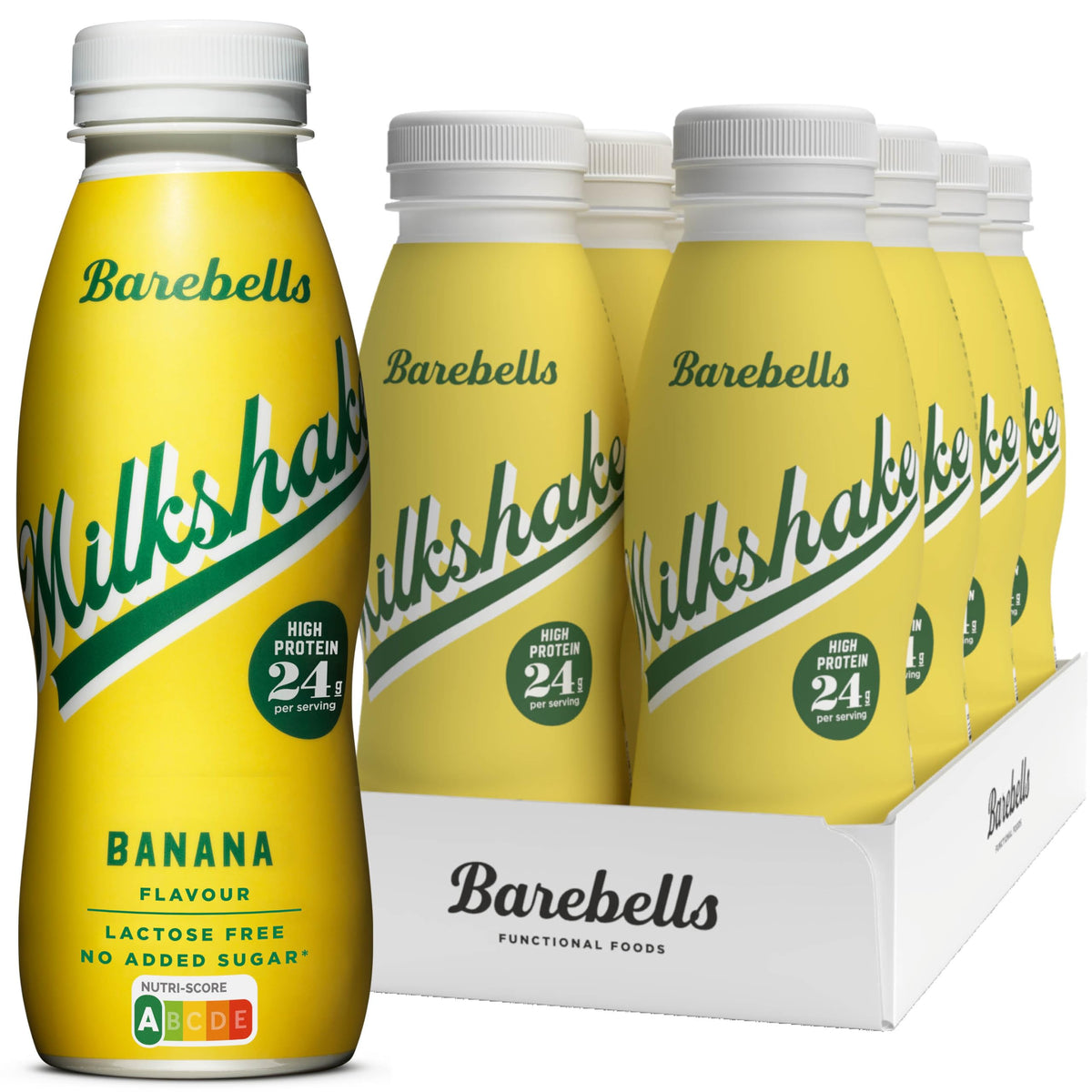 Barebells Milkshake 8x330ml Banana