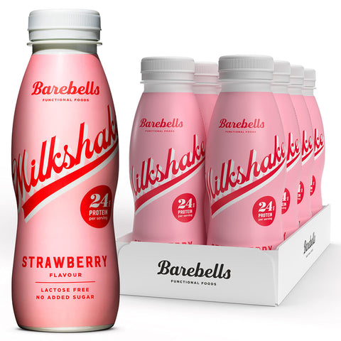 Barebells Milkshake 8x330ml Strawberry