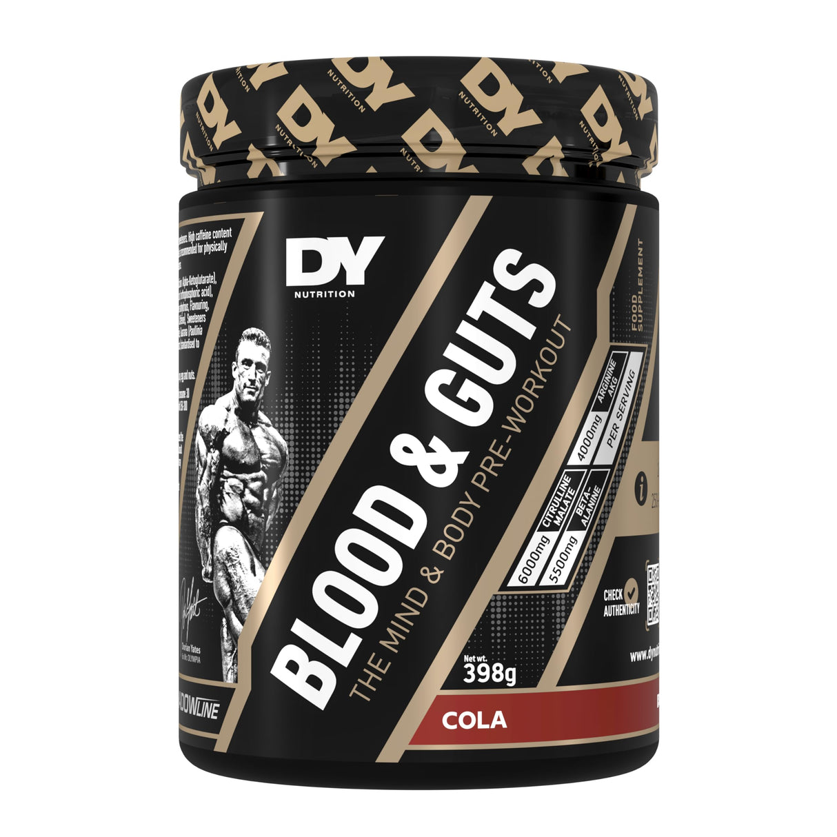 DY Nutrition Blood And Guts 380g Cola