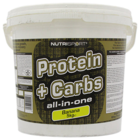 NutriSport Protein + Carbs 5kg Banana