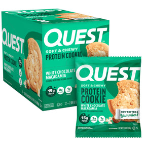 Quest Nutrition Cookie  12x58g White Chocolate Macadamia