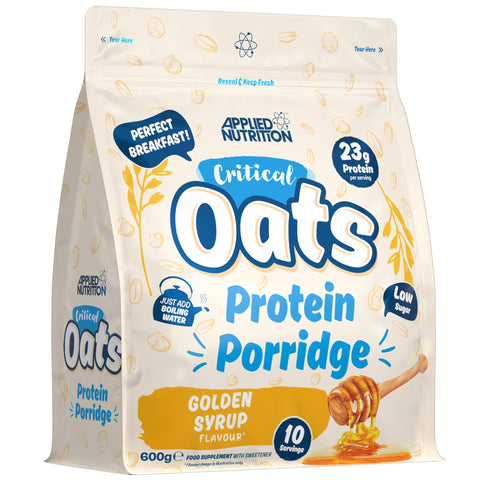 Applied Nutrition Critical Oats 600g Golden Syrup