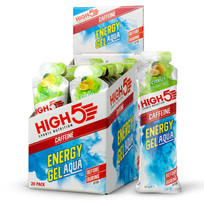 HIGH5 Energy Gel Aqua Caffeine 20x66g Citrus — HIGH5 — image 1
