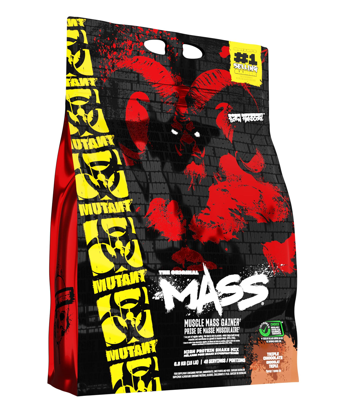 Mutant Mass 6.8kg Triple Chocolate — Mutant — image 1