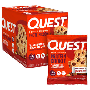 Quest Nutrition Cookie 12x59g Peanut Butter Chocolate Chip