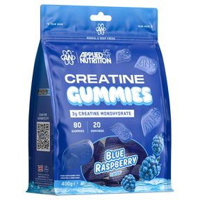 Applied Nutrition Creatine Gummies 80 Softgels Blue Raspberry