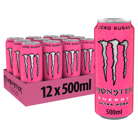 Monster Energy Ultra 12x500ml Rosa