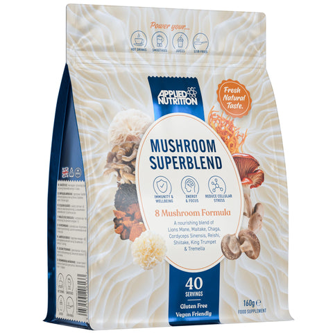 Applied Nutrition Mushroom Superblend 160g Unflavoured