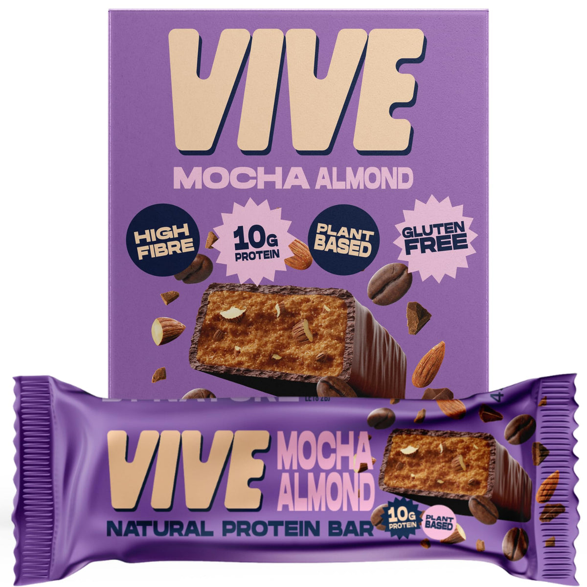 Protein Snack Bar 12x49g Mocha Almond