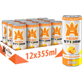 REIGN Storm 12x355ml Valencia Orange