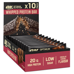 Optimum Nutrition Whipped Protein Bar 10x60g Chocolate Caramel