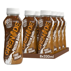 Grenade Protein Shake 8x330ml Fudge Brownie
