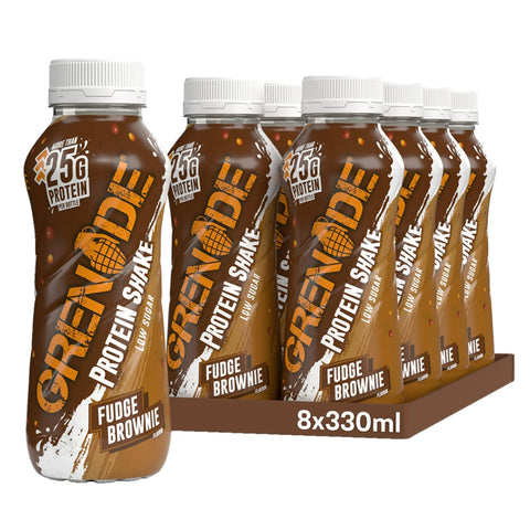 Grenade Protein Shake 8x330ml Fudge Brownie