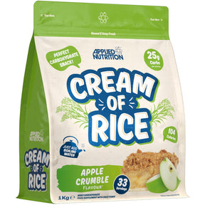 Applied Nutrition Cream Of Rice 1kg Apple Crumble