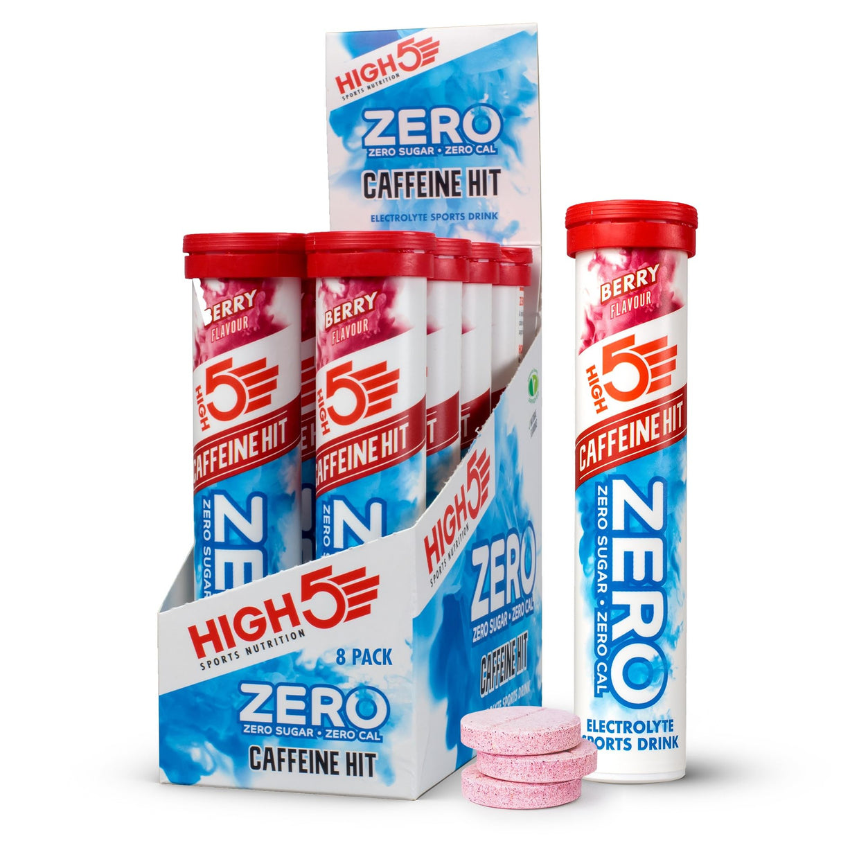 HIGH5 Zero Caffeine Hit 8x20 Tabs Berry