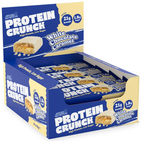 Applied Nutrition Protein Crunch Bar 12x62g White Chocolate Caramel