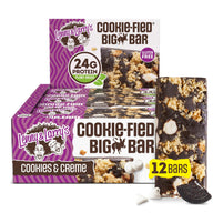 Lenny & Larrys The Complete Cookie-fied BIG Bar 12x90g Cookies & Cream